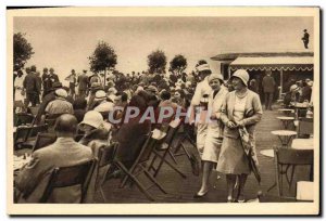 Modern Postcard Deauville Beach Fleurie Le Bar du Soleil