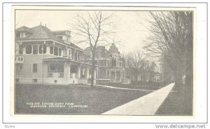 Michigan Avenue, Looking South From Morrison Residence, La Porte, Indiana, 19...