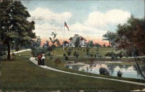 Mt. Mount Vernon NY James Bailey Circus Man Estate c1910 Postcard
