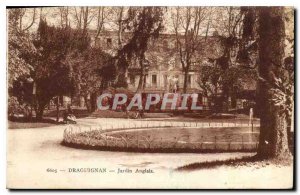 Postcard Old English Garden Draguignan