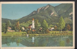 Germany Postcard - Oberammergau Gegen Laberkopfe    B2476