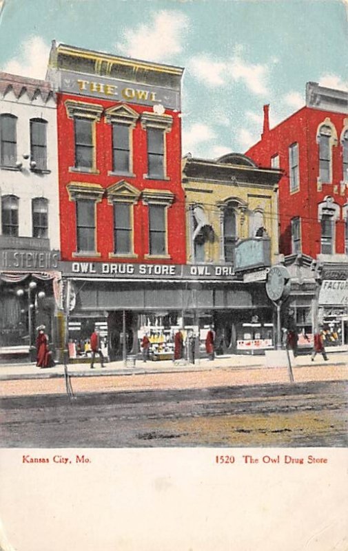 Owl drugstore Kansas City, Missouri, USA Drug Store Unused 