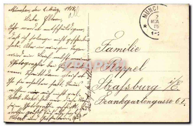 Postcard Old Munchen