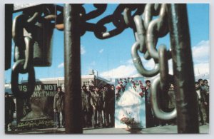 American Embassy Gates Locked During Iranian Occupation 1979-1981~Vintage PC