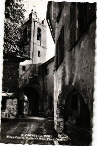 CPA GAGNES - sur - mer - Vieux CAGNES porte de NICE (198597)