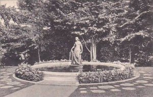 Massachusetts Northampton The Laning Fountain Smith College Alumnae House Alb...