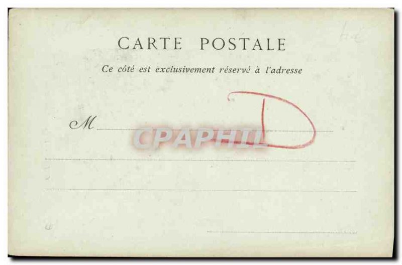 Postcard Old Saint Peter Caen