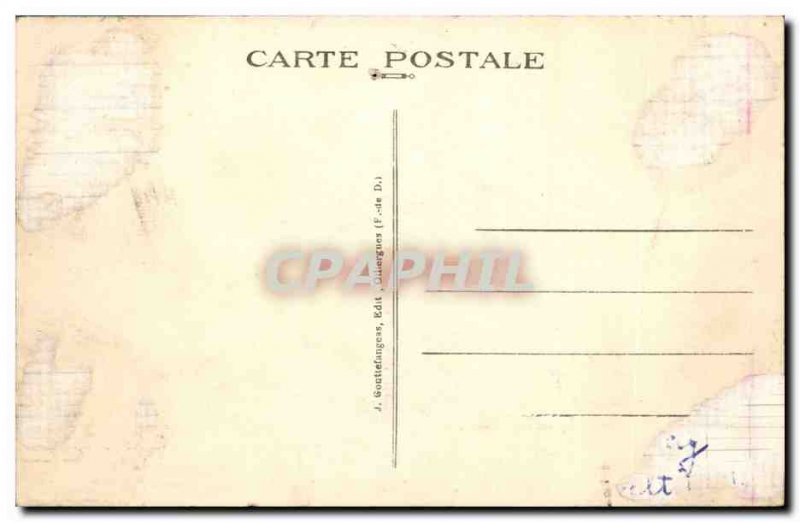 Old Postcard Chateau Murols Auvergne The keep chapels and Renaissance party