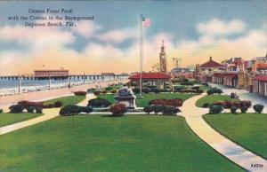 Florida Daytona Beach Ocean Front Park With The Casino In The Background