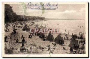 Postcard Old Ronce les Bains General view of the beach