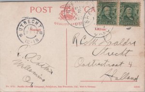 Beautiful Oregon Willamette Falls Willamette River Vintage Postcard C120