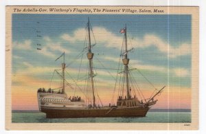 Salem, Mass, The Arbella - Gov. Winthrop's Flagship, The Pioneers' ...