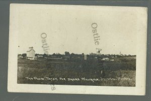 Jasper MINNESOTA RPPC 1921 BIRDSEYE VIEW nr Luverne Pipestone Adrian Edgerton