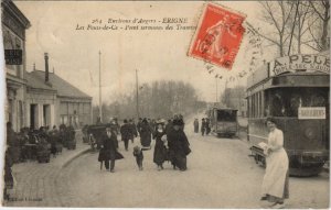 CPA Env. d'ANGERS ERIGNE - Les Points de Ce (127468)