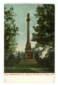 PA - Harrisburg. Capitol Park, Mexican Monument