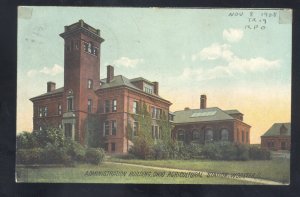 WOOSTER OHIO AGRICULTURAL STATION ADMINISTRATION BUILDING VINTAGE POSTCARD