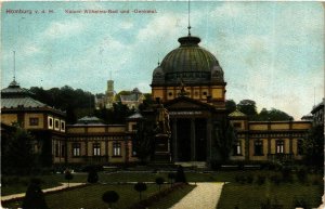 CPA AK Bad HOMBURG Kaiser Wilhelm Bad und Denkmal GERMANY (931932)