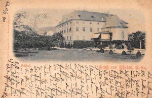 Voslau Austria Castle Gruss aus Antique Postcard J60768