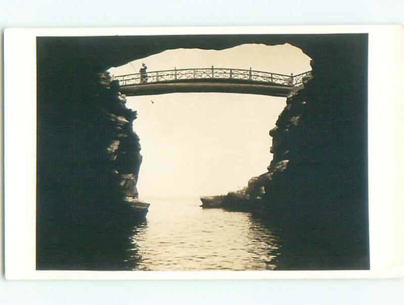 rppc Pre-1942 SMALL BRIDGE OVER THE WATER AC8329