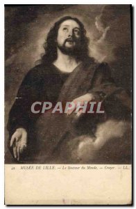 Old Postcard Museum of Lille The Savior of the World Crayer