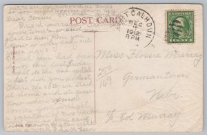 Animal~3 Gray Kittens On Table~Vintage Postcard