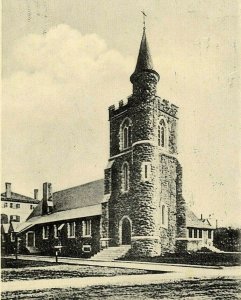 Postcard RPPC St. Thomas Episcopal Church in Dover, N.H.             Q1