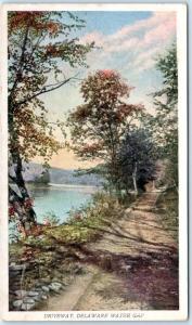 DELAWARE WATER GAP, PA  Driveway ~ Advertising Prudential Insurance   Postcard