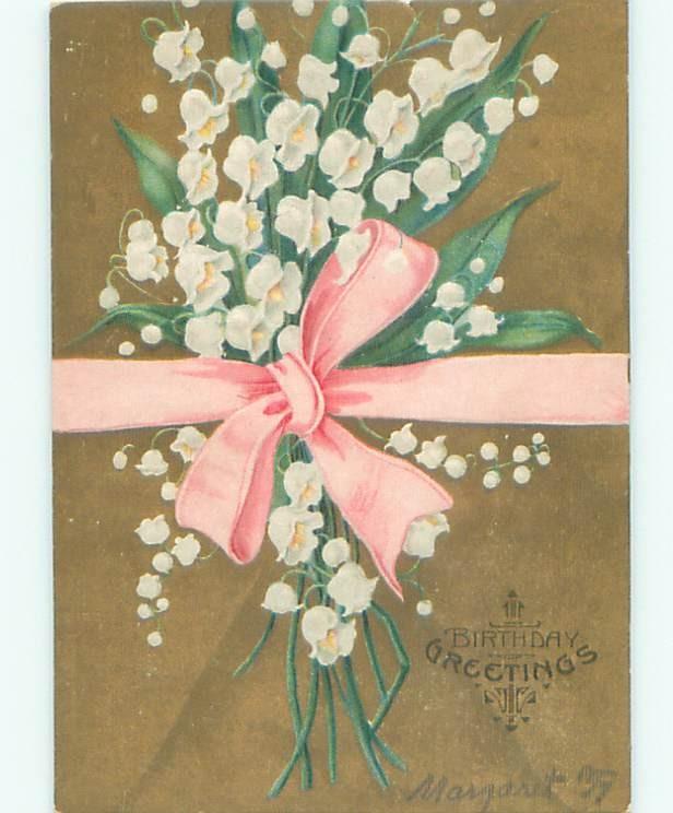 Divided-Back BEAUTIFUL FLOWERS SCENE Great Postcard AA3341