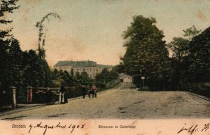 Netherlands Arnhem Bovenover en Onderlangs Vintage Postcard 09.00