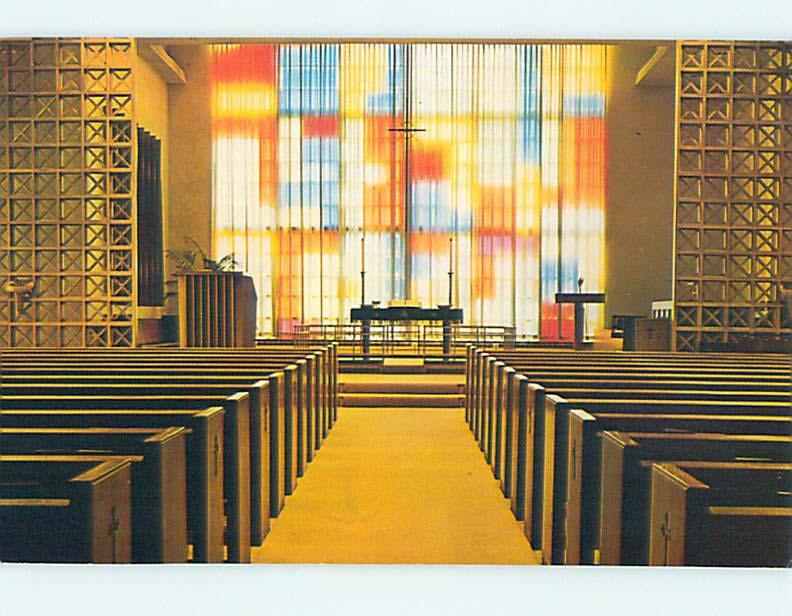 Unused Pre-1980 CHURCH SCENE New Albany Indiana IN L3289