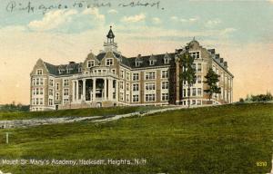 NH - Hooksett Heights.  Mount St Mary's Academy