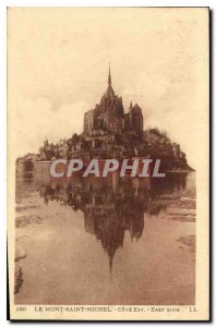 Old Postcard Mont Saint Michel Cote East Side