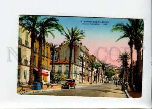 3156055 FRANCE HYERES-LES-PALMIERS Avenue Gambetta Vintage pc