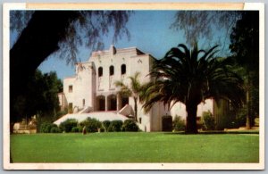 Arlington California 1950s Postcard Hale Memorial Auditorium La Sierra College