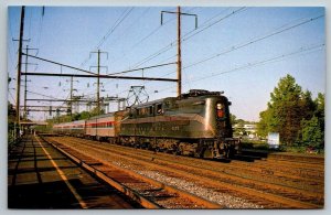 Vintage Railroad Train Locomotive Postcard - Pennsylvania 4935