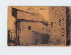 Postcard Casa degli Alighieri Florence Italy