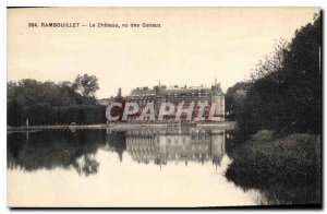 Old Postcard Rambouillet Chateau seen Channels