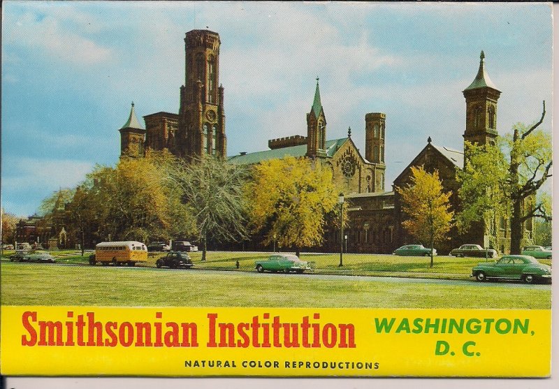 Smithsonian Institution Washington DC, DINOSAUR, Museum, Zoo, Souvenir Folder