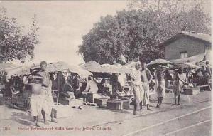India Calcutta Native Refreshment Stalls near the Jetties