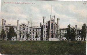 New York Binghamton The State Hospital 1909