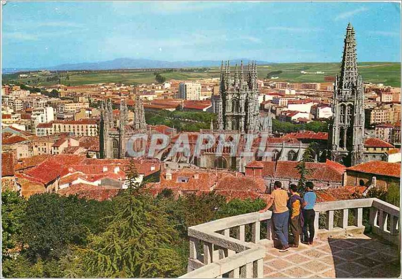 Modern Postcard Burgos Vista Parcial