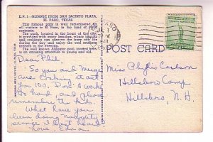 San Jacino Plaza, El Paso, Texas, Used 1943