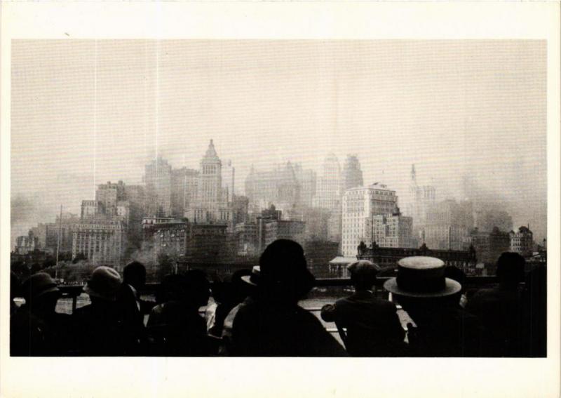 CPM A236 New York City from Staten Island Ferry c. 1920 EDWARD QUIGLEY (d1046)