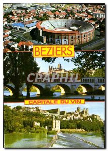 Modern Postcard The Capital of Languedoc Vineyard Beziers