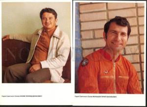 031091 Russian SPACEMEN Collection of 50 BIG photo color PC