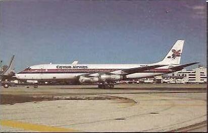 CAYMAN AIRWAYS McDONNELL DOUGLAS DC-8-52