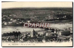 Postcard Old Orleans View Loire