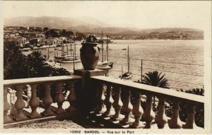 CPA Bandol vue sur le Port FRANCE (1098122)