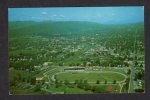 VT Aerial View RUTLAND Fair Ground VERMONT Postcard PC