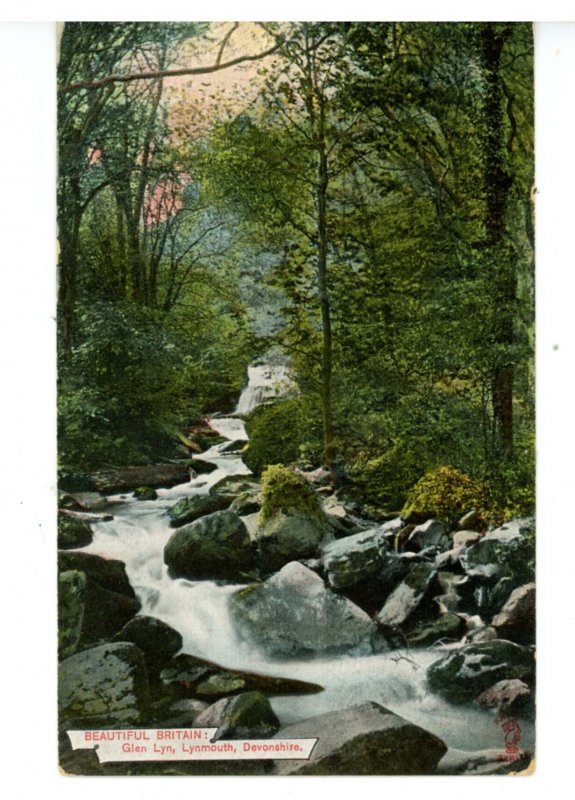 UK - England, Lynmouth. Glen Lyn